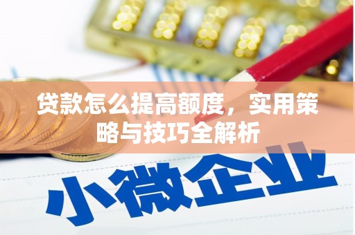 青龙贷款怎么提高额度，实用策略与技巧全解析