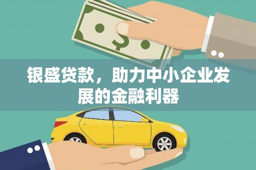 青龙银盛贷款，助力中小企业发展的金融利器