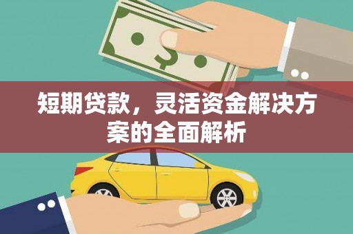 青龙短期贷款，灵活资金解决方案的全面解析