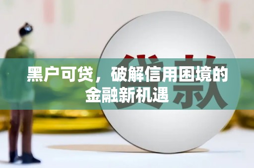 青龙黑户可贷，破解信用困境的金融新机遇