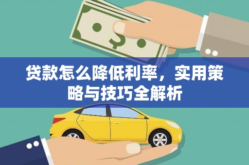 青龙贷款怎么降低利率，实用策略与技巧全解析
